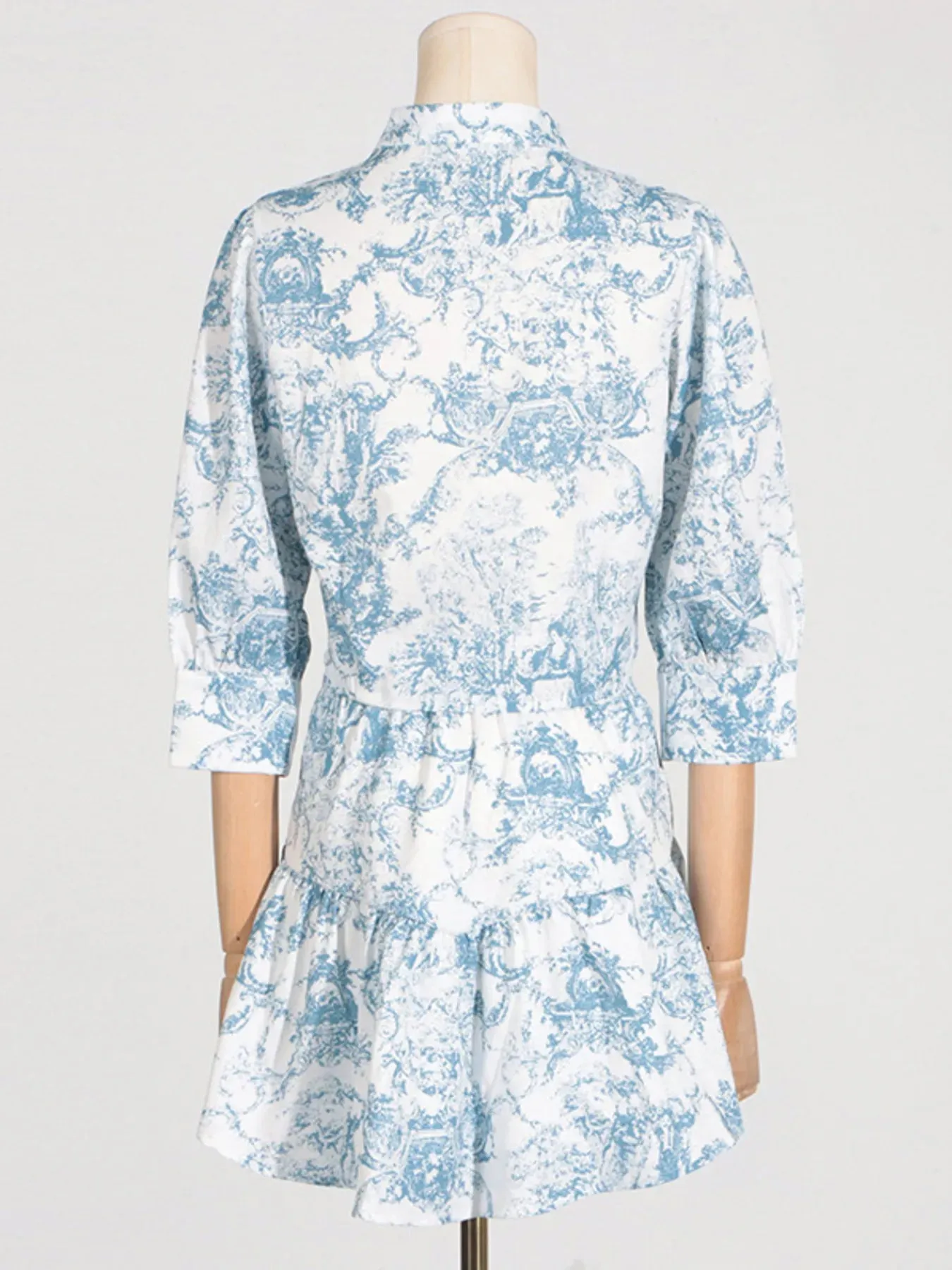 Printed Mock Neck Top and Skirt Set sold by Charming Charlie product image thumbnail 4