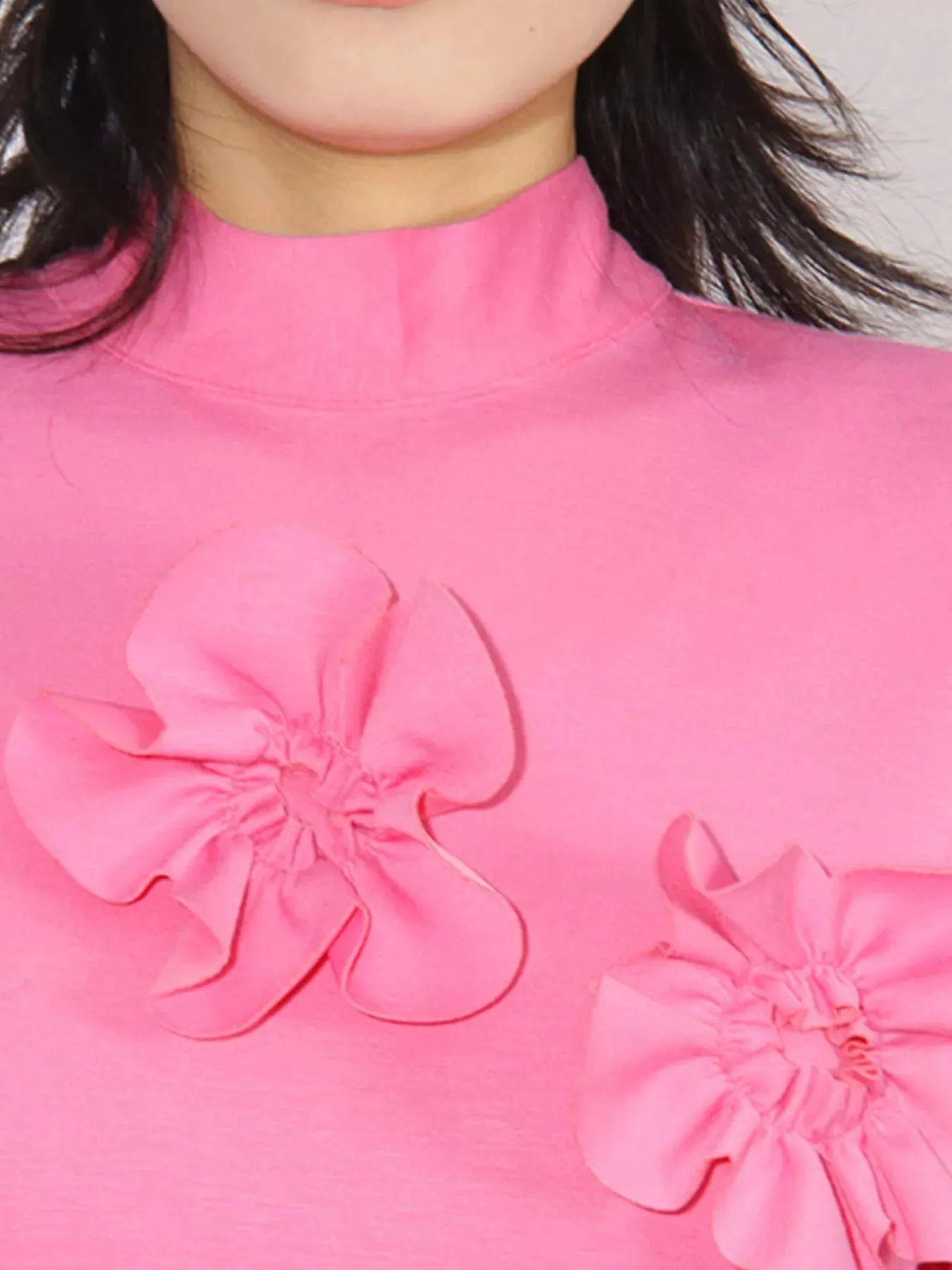 Floral Applique Long Sleeve Maxi Dress sold by Charming Charlie product image thumbnail 5