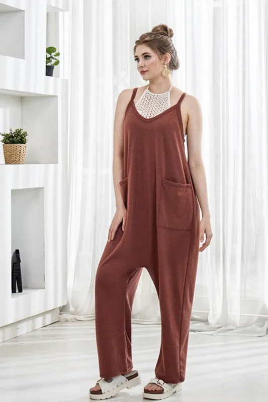 Drop Crotch Tank Style Harem Jumpsuit sold by Charming Charlie