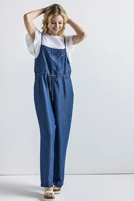 Pocket Adjustable Straps Overall Jumpsuit sold by Charming Charlie product image thumbnail 3