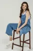 Plus Pocket Adjustable Straps Overall Jumpsuit sold by Charming Charlie