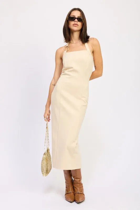 HARDWARD HALTER MIDI DRESS sold by Charming Charlie