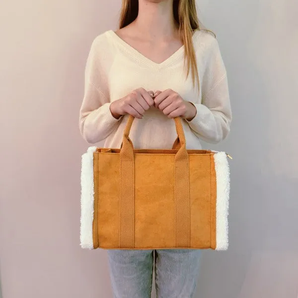 The Tote Crossbody Bag With Handles sold by Charming Charlie product image thumbnail 3