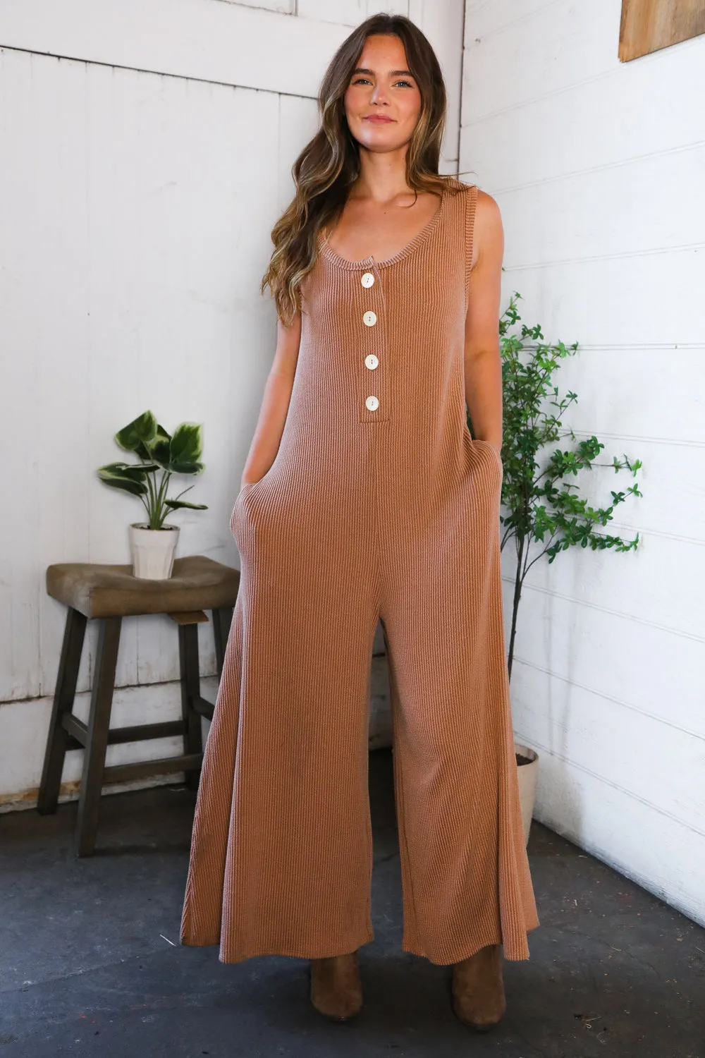 Easy Does It Wide Leg Jumper sold by Charming Charlie product image thumbnail 5