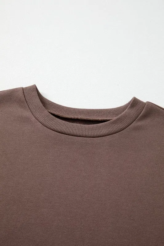 Cotton Colorblock Drop Pullover Sweatshirt sold by Charming Charlie product image thumbnail 4