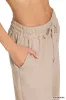 Zenana Woven Crepe Elastic Band Pants sold by Charming Charlie