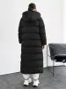 Quilted Hooded Longline Puffer Coat sold by Charming Charlie