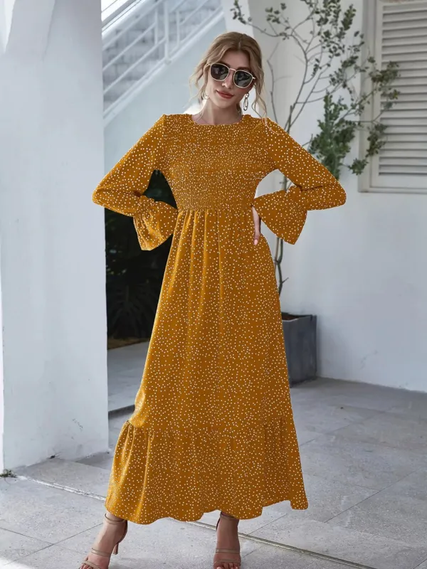 Ruffled Hem Flounce Sleeve Dress sold by Charming Charlie