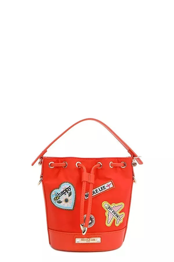 Nicole Lee USA Color Patch Bucket Bag sold by Charming Charlie product image thumbnail 2