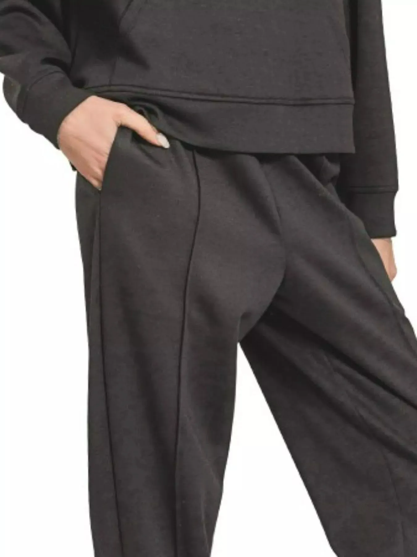 Zenana Scuba Half Zip Sweatshirt and Joggers Set sold by Charming Charlie product image thumbnail 3