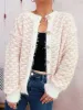 Fluffy Textured Button-Up Cardigan sold by Charming Charlie