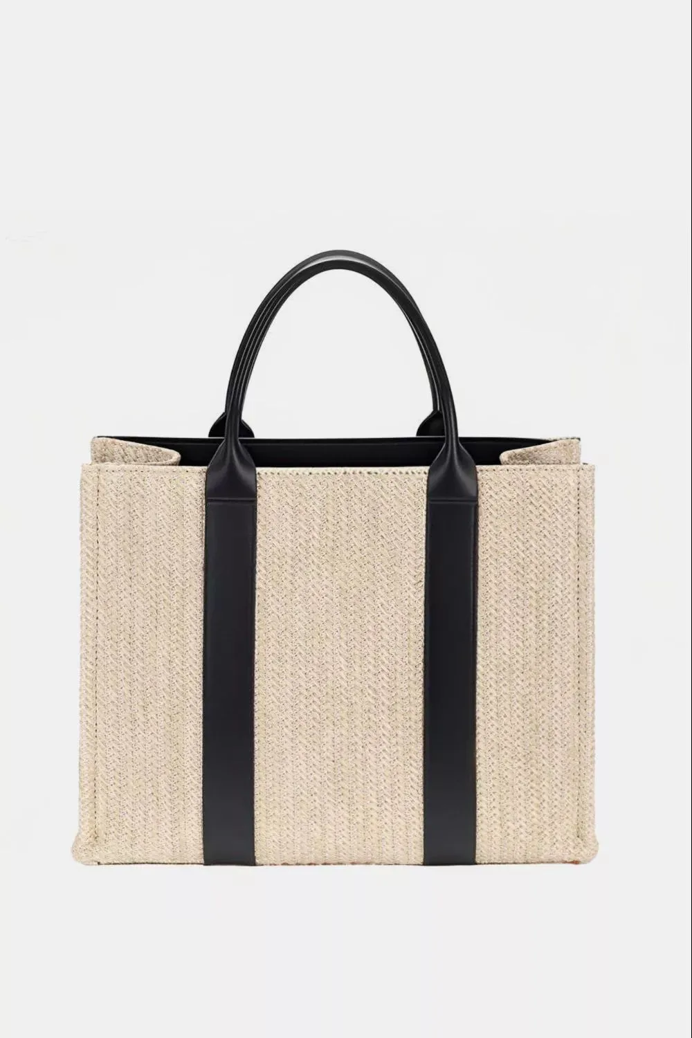 David Jones Square Woven Tote Handbag sold by Charming Charlie product image thumbnail 2
