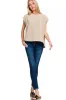 Zenana Oversized Crew Neck Sweater Vest sold by Charming Charlie