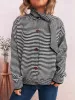 Striped Button Up Long Sleeve Cardigan sold by Charming Charlie