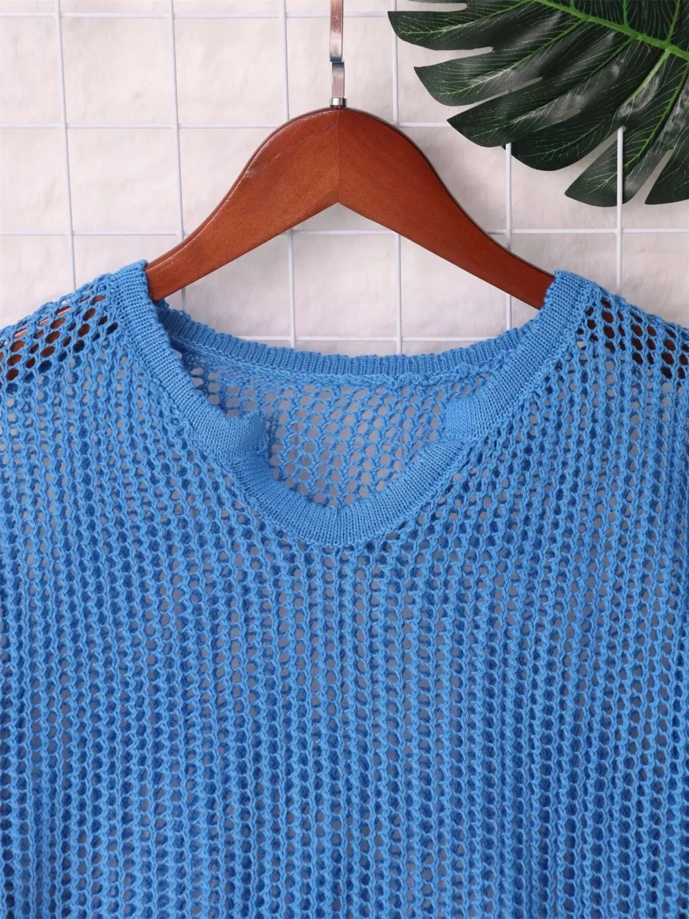 Openwork Relaxed Fit Knit Cover Up sold by Charming Charlie product image thumbnail 5