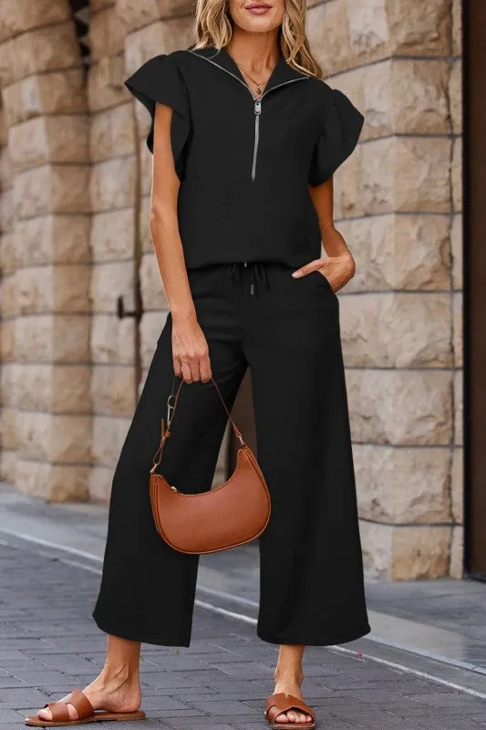 Textured Top and Pants Set sold by Charming Charlie