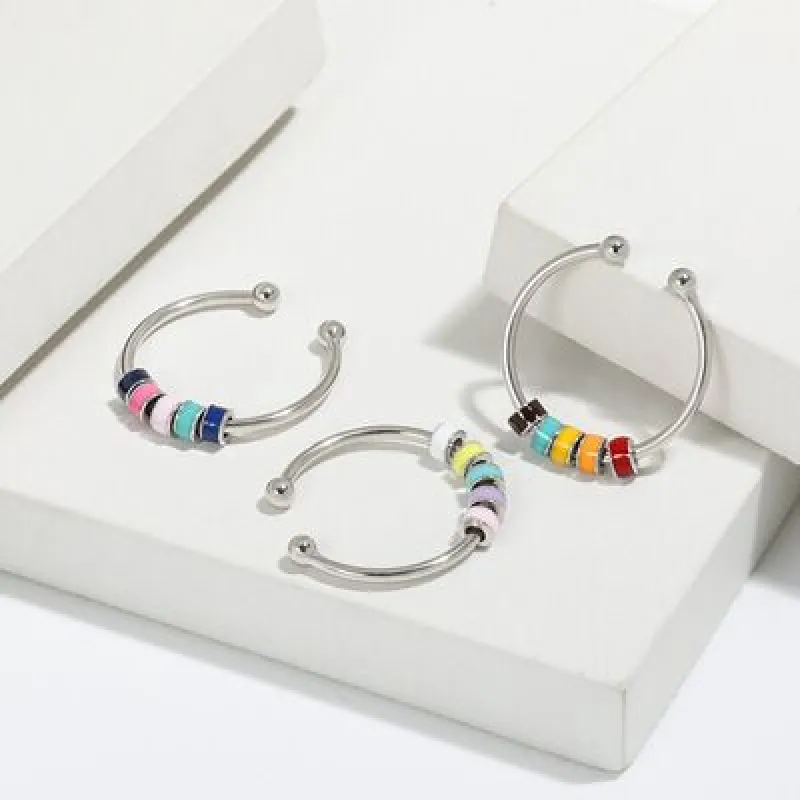 925 Sterling Silver Oil Drip Ring sold by Charming Charlie