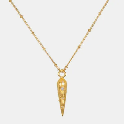 Titanium Steel Pendant Necklace sold by Charming Charlie product image thumbnail 4