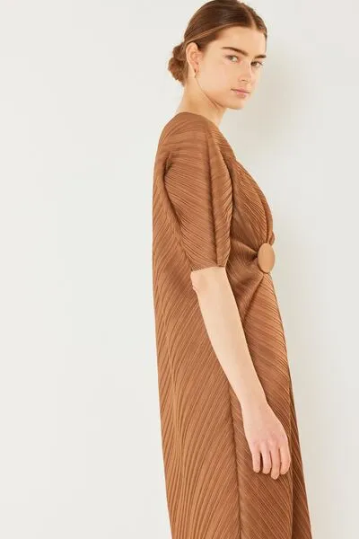 Marina West Swim Pleated Dolman Sleeve Dress sold by Charming Charlie product image thumbnail 5