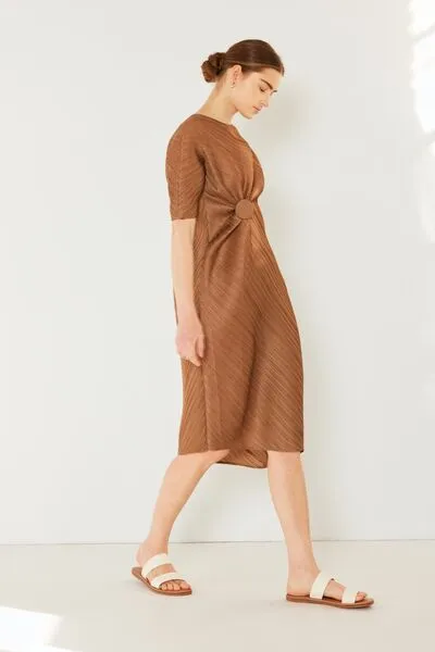 Marina West Swim Pleated Dolman Sleeve Dress sold by Charming Charlie product image thumbnail 4