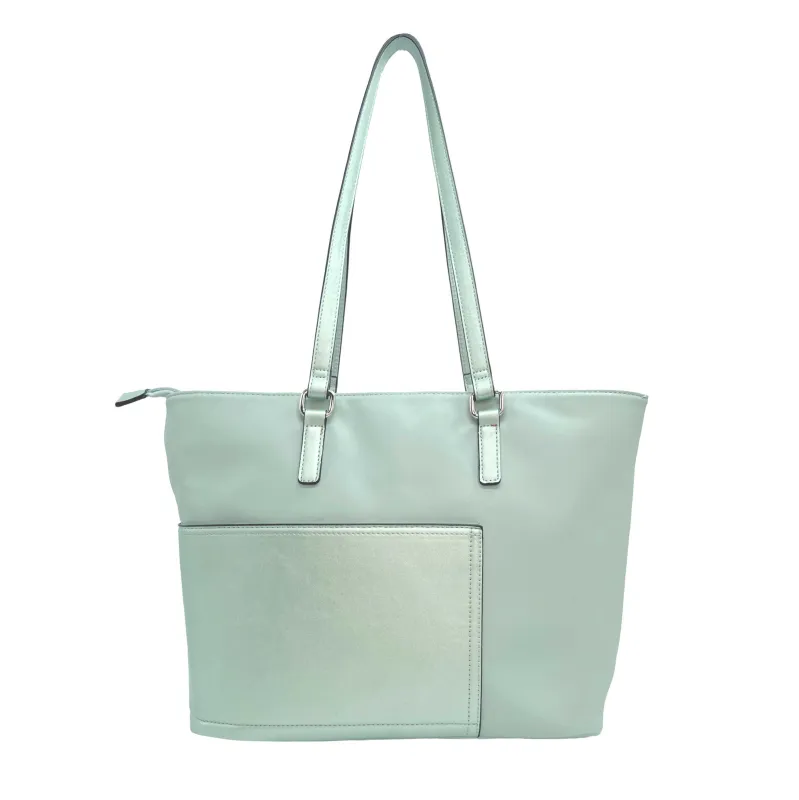 Green Alex Tote sold by Charming Charlie