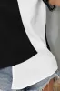 Color Block Notched Short Sleeve T-Shirt sold by Charming Charlie