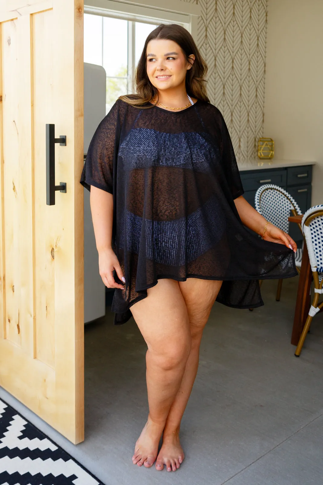 Warm Days, Cool Nights Top in Black sold by Charming Charlie product image thumbnail 2