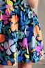 Plus Size Printed V-Neck Short Sleeve Mini Dress sold by Charming Charlie