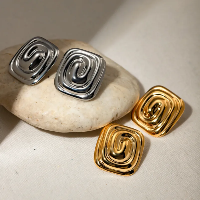 Stainless Steel Stud Earrings sold by Charming Charlie