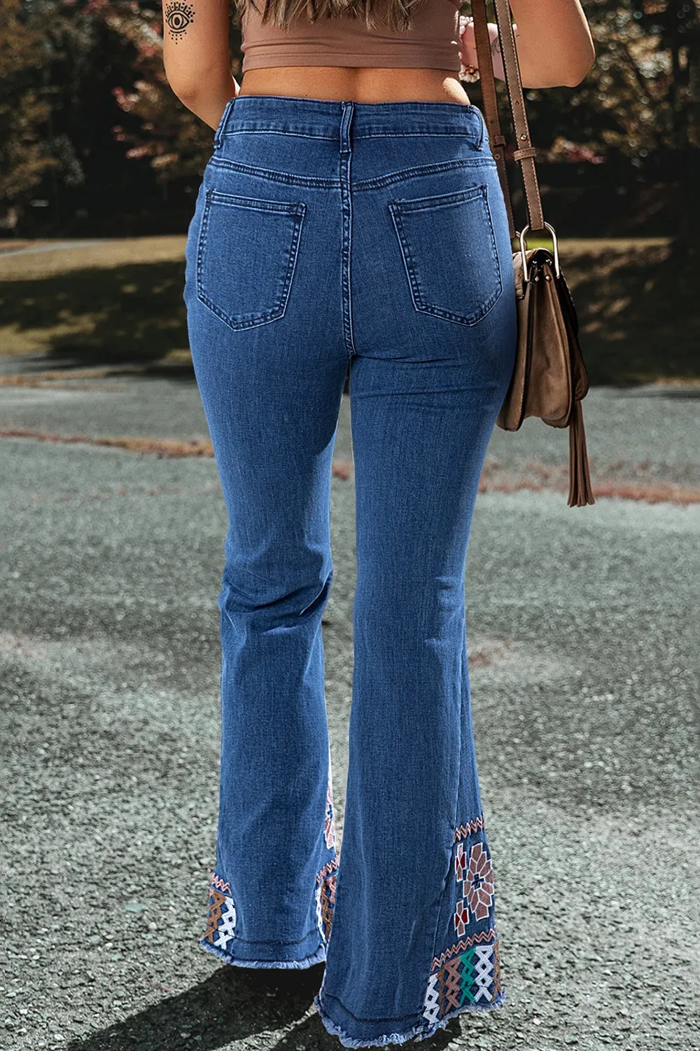Embroidered Bootcut Jeans sold by Charming Charlie product image thumbnail 3