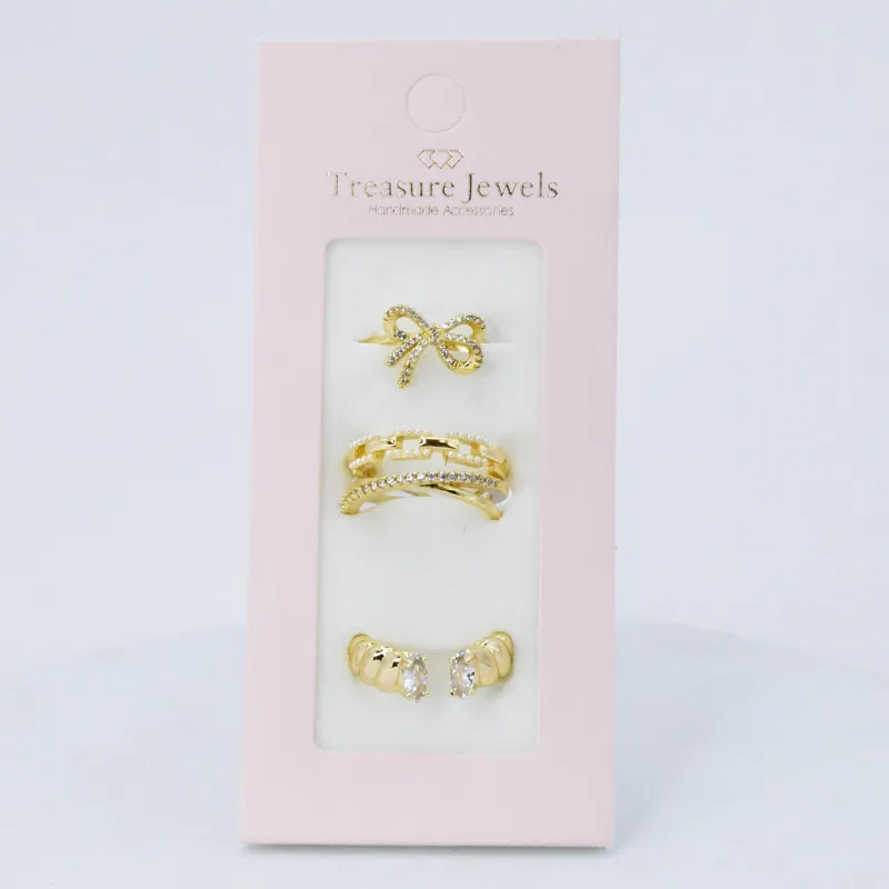 Tiana Ring Set sold by Charming Charlie