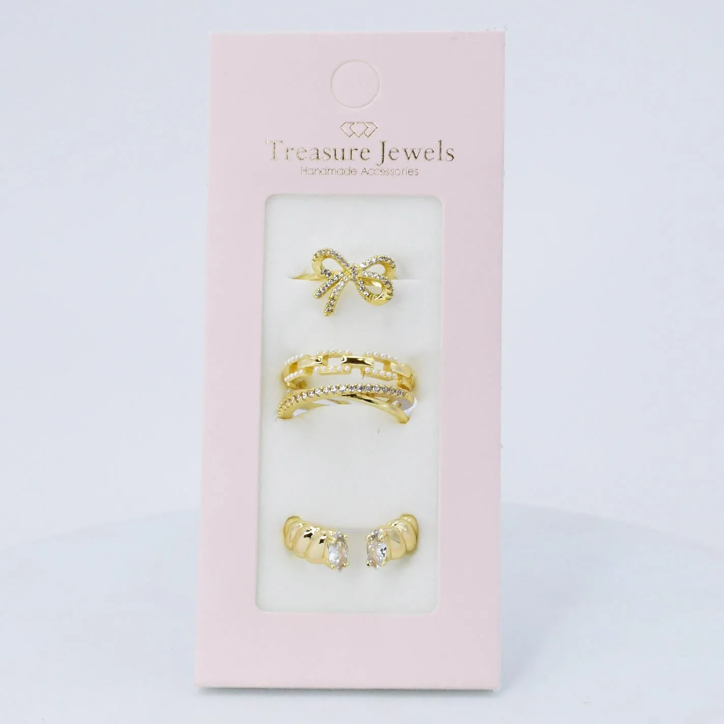 Tiana Ring Set sold by Charming Charlie