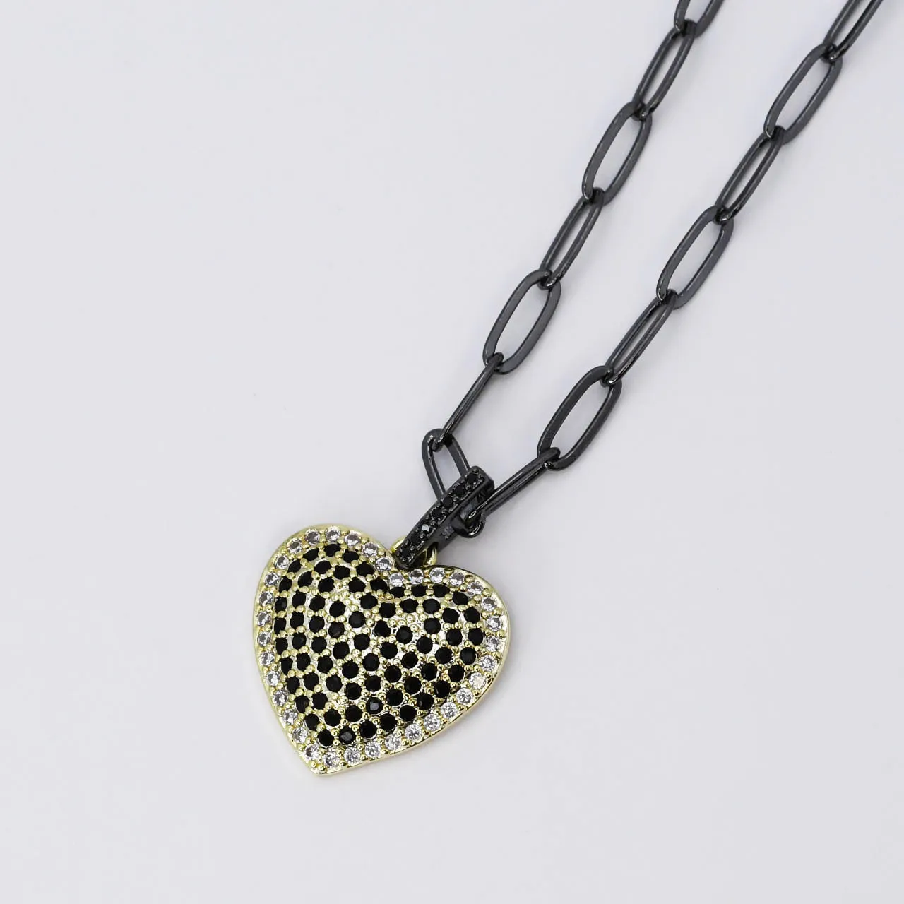 You Got My Heart Black Necklace sold by Charming Charlie product image thumbnail 3