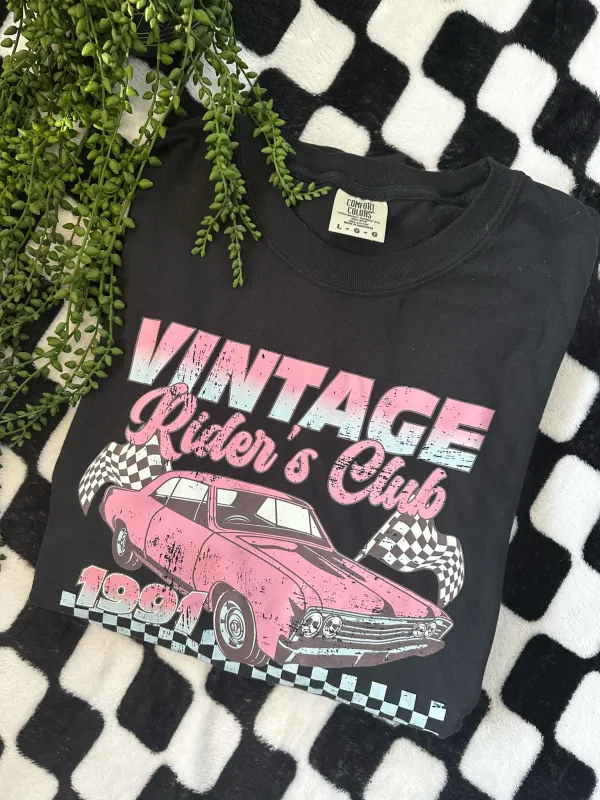 Vintage Riders Club Graphic Tee sold by Charming Charlie