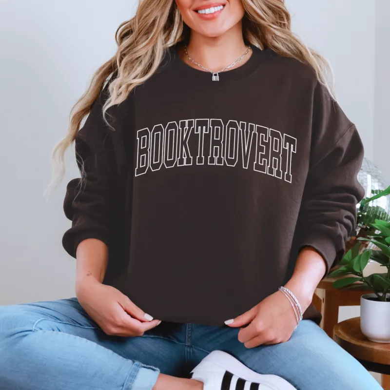 Booktrovert Graphic Sweatshirt sold by Charming Charlie