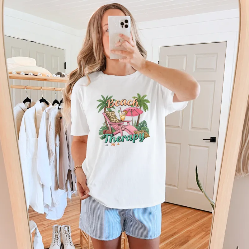 Beach Therapy Graphic Tee sold by Charming Charlie