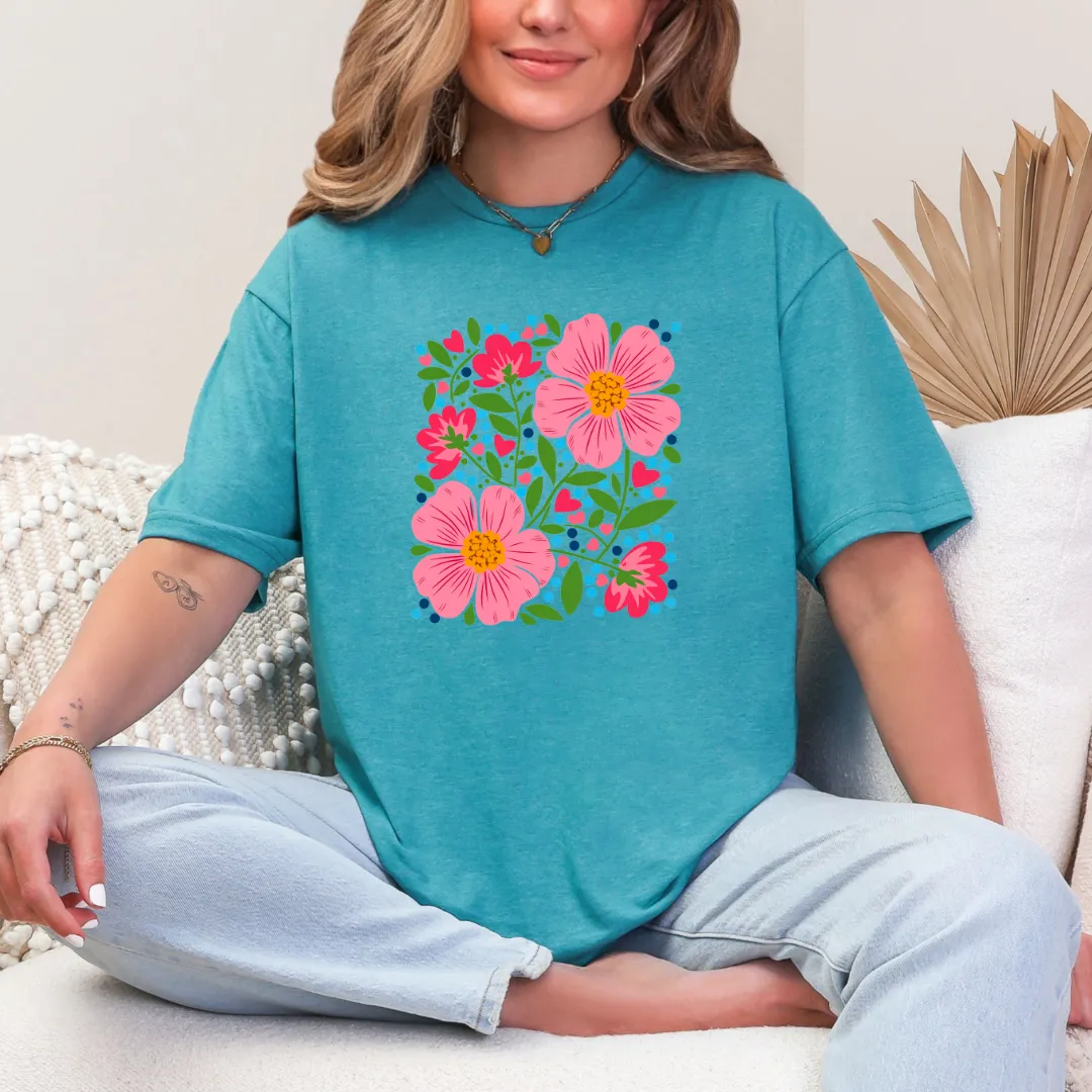 Floral Arrangment Graphic Tee sold by Charming Charlie