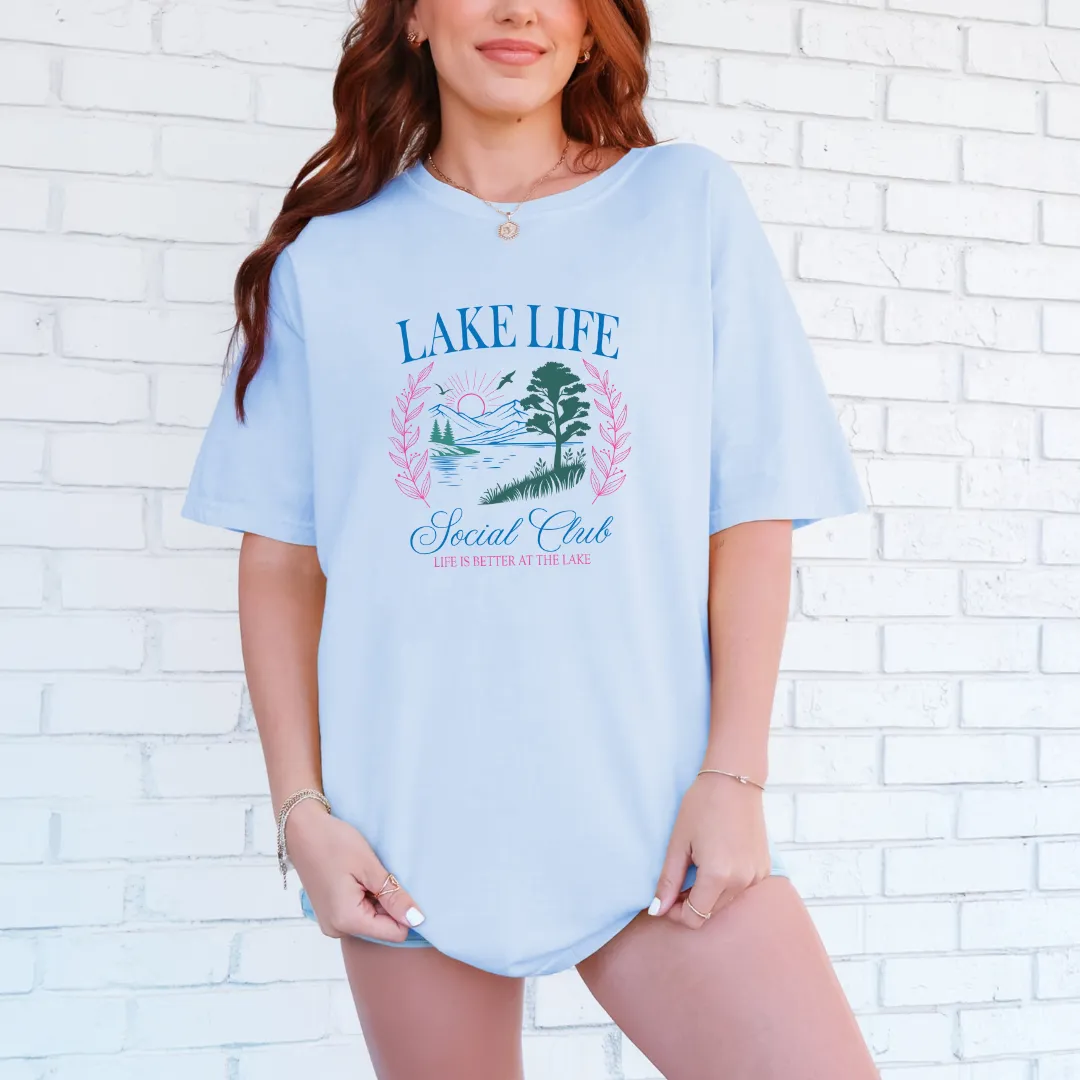 Lake Life Social Club Graphic Tee sold by Charming Charlie