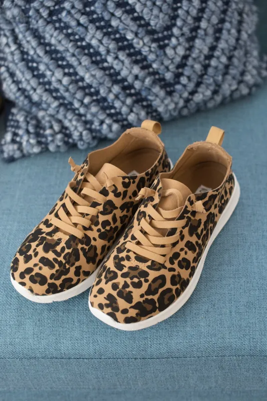 Mayo Sneaker in Leopard sold by Charming Charlie