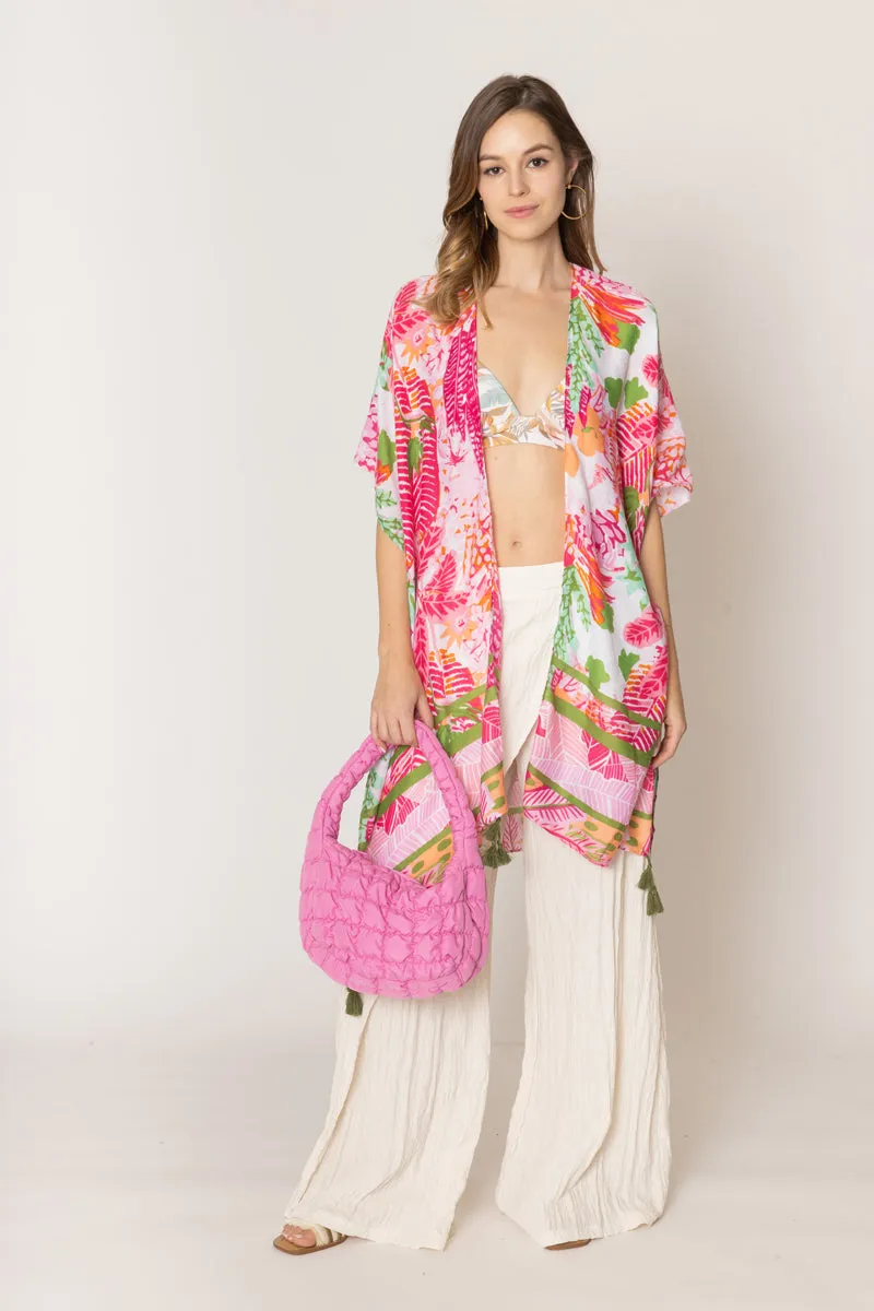 Floral Print Kimono sold by Charming Charlie