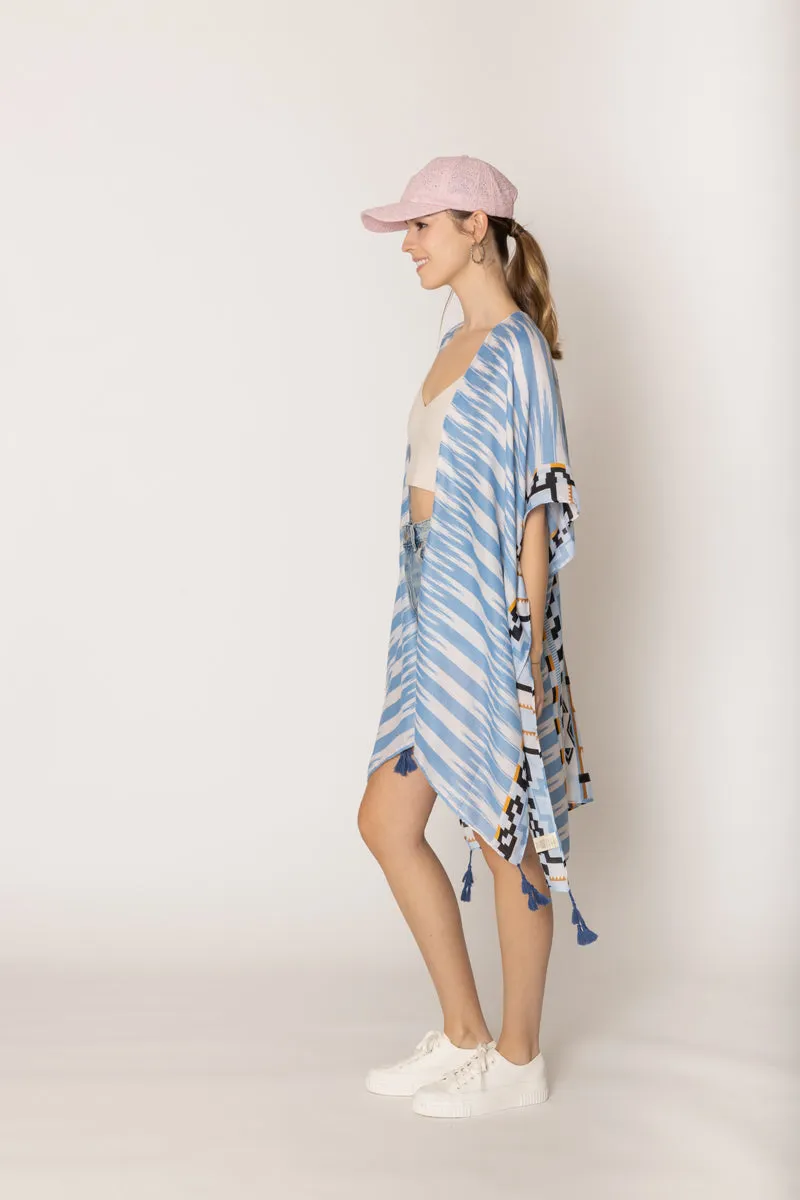 Aztec Print Kimono sold by Charming Charlie product image thumbnail 5