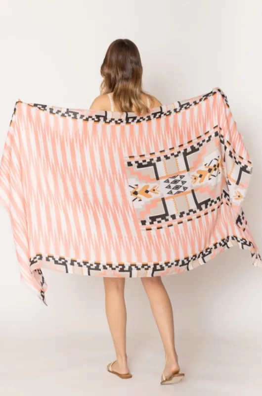 Aztec Print Scarf sold by Charming Charlie
