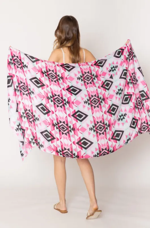 Aztec Print Scarf sold by Charming Charlie