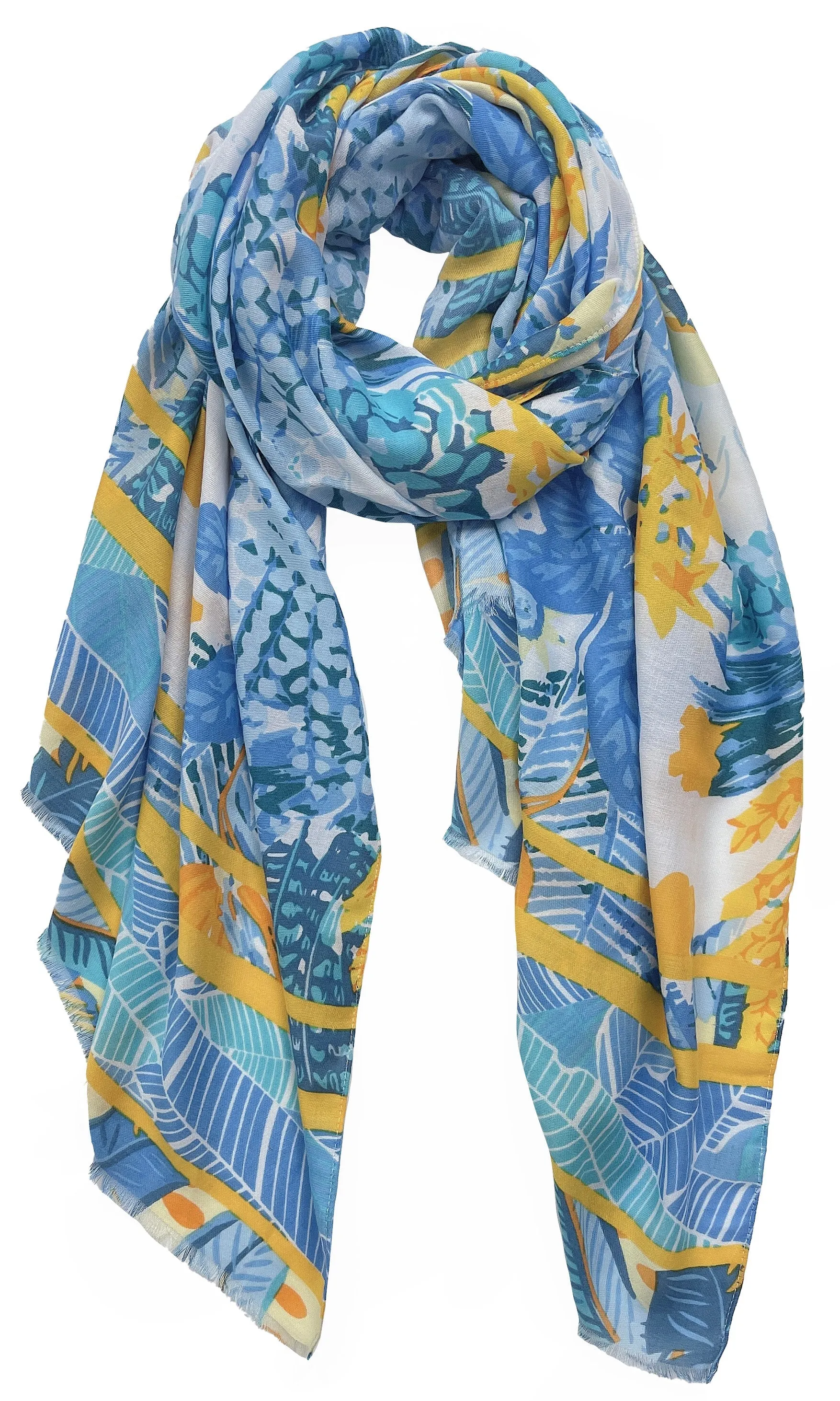 Floral Print Scarf sold by Charming Charlie product image thumbnail 5