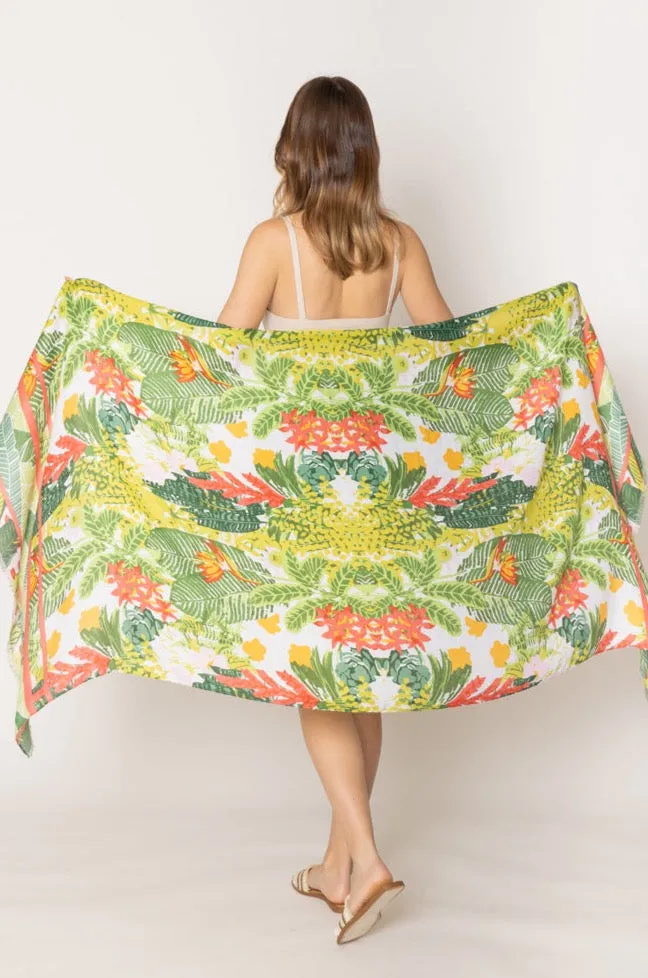 Floral Print Scarf sold by Charming Charlie product image thumbnail 3