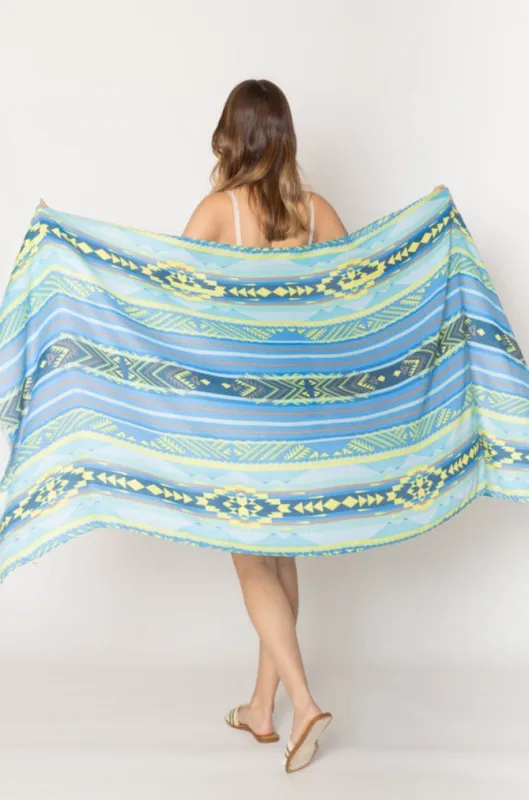 Aztec Print Scarf sold by Charming Charlie
