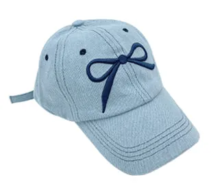 Embroidered Big Bow Baseball Cap sold by Charming Charlie product image thumbnail 2