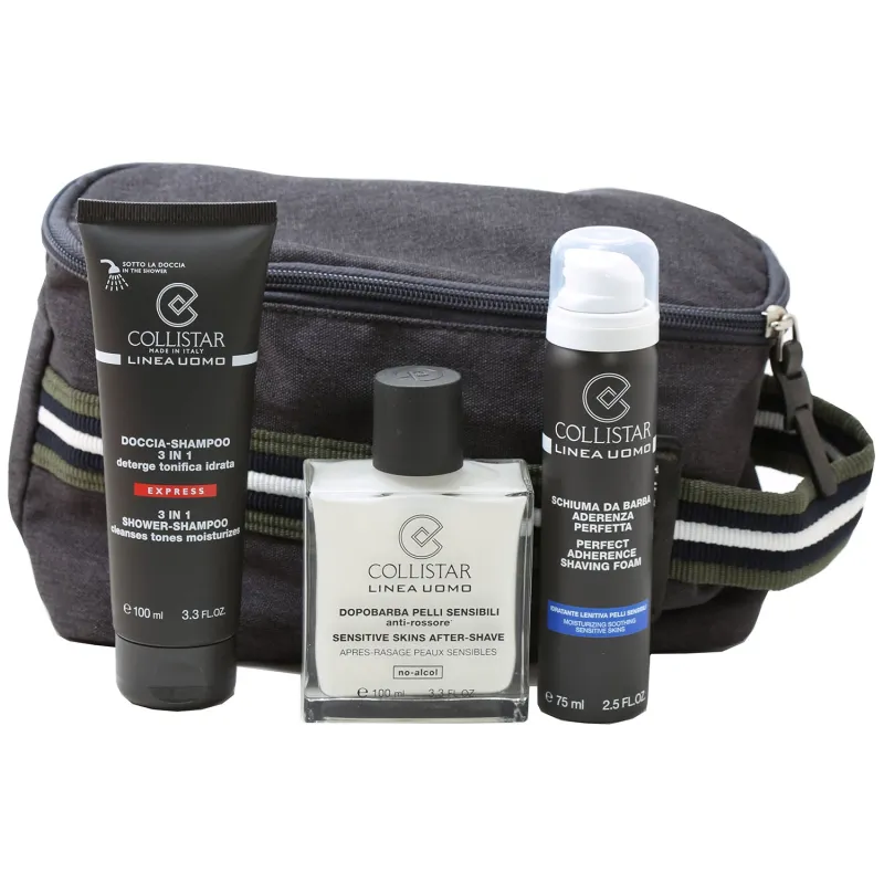 COLLISTAR SENSITIVE SKIN CARE MEN SET sold by Charming Charlie