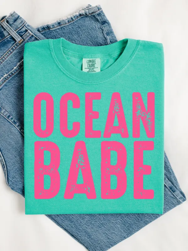 Ocean Babe Graphic Tee sold by Charming Charlie