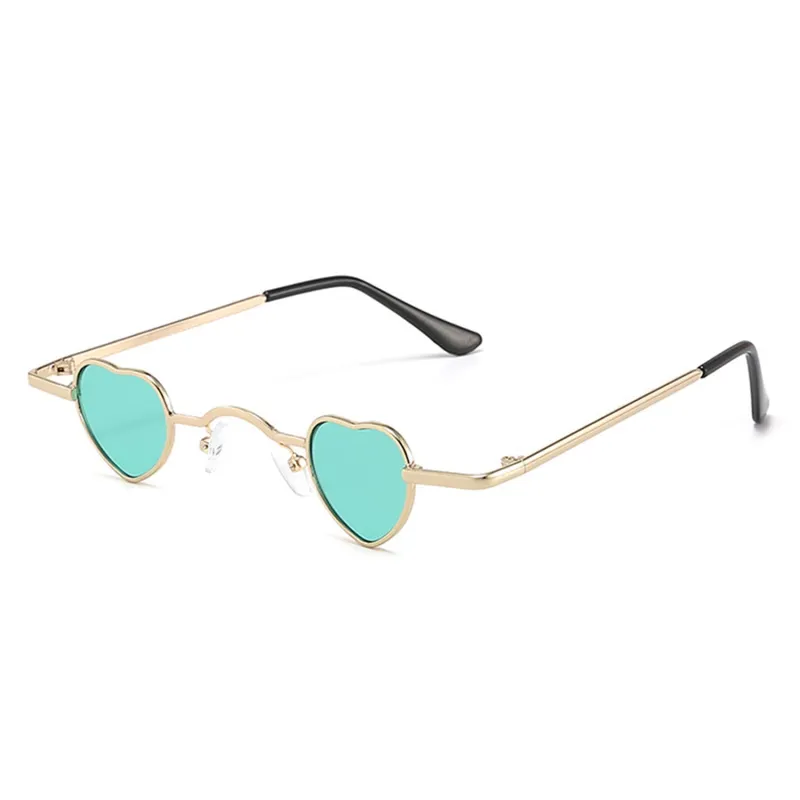 Zyral - Metal Heart Shaped Tinted Mini Color Pop Sunglasses sold by Charming Charlie